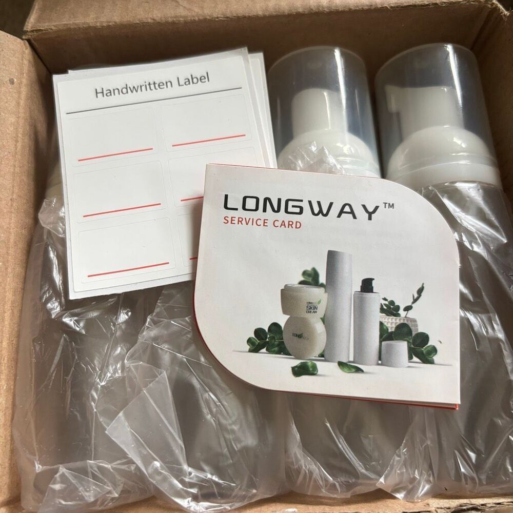 12 Longway 2oz Foaming Bottles *NEW*